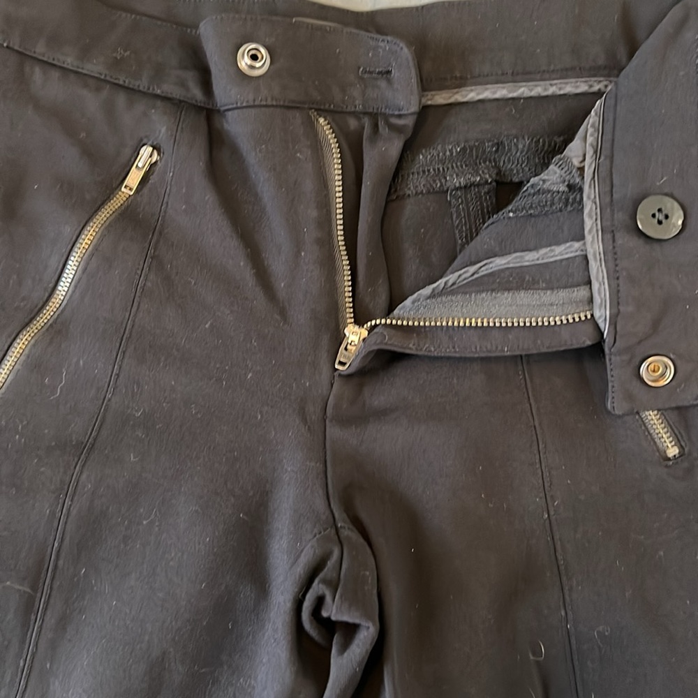 Jcrew Black Pixie Pants Size 00s - image 2